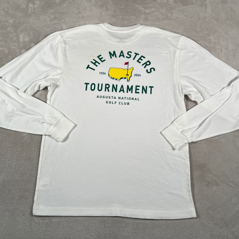 The Masters Tournament 2024 Augusta National Golf Club Long Sleeve Shirt Small